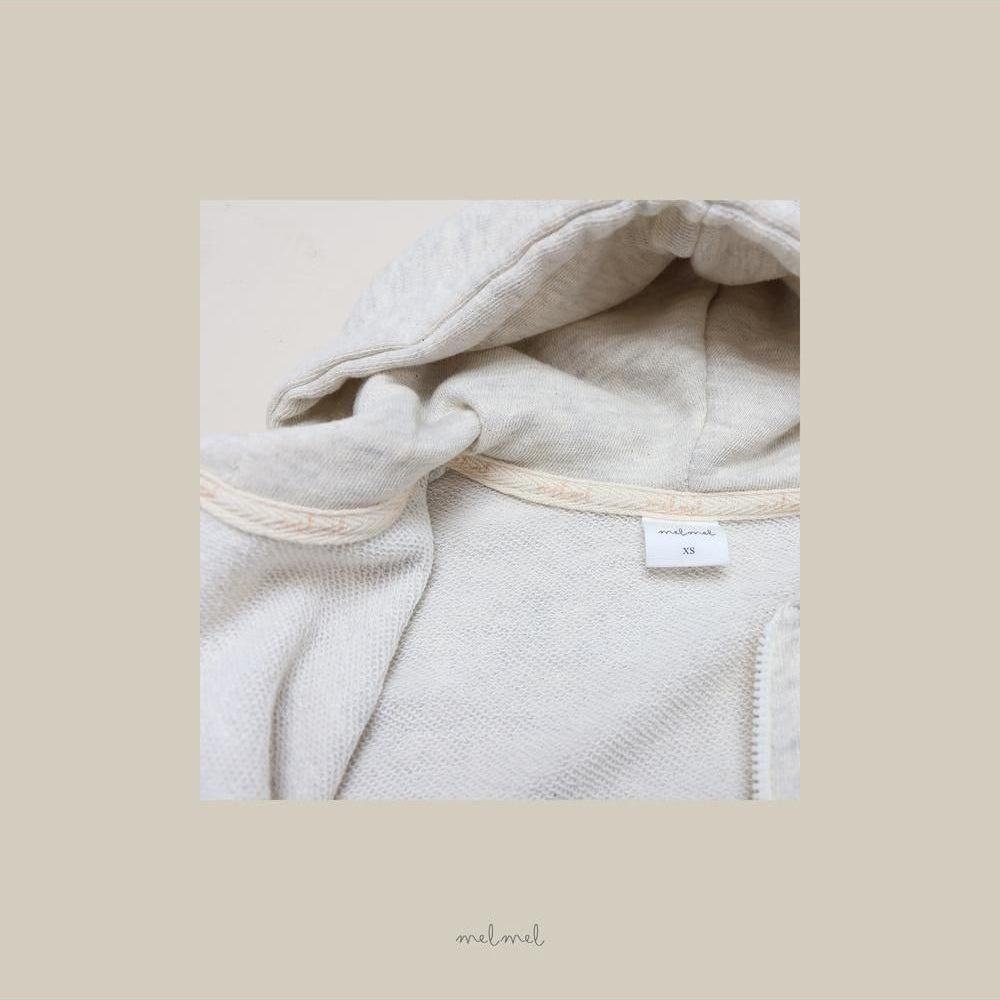 Hoodie Zip-Up [melmel]（2026AW） 17