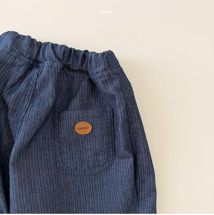 Three-Quarter Herringbone Denim [amigo]（2026AW） 4
