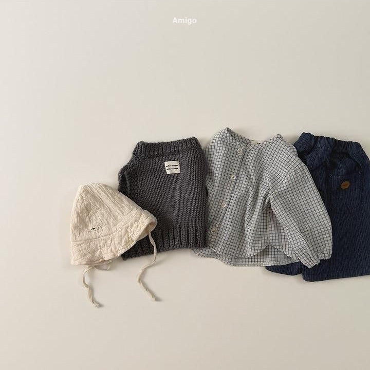 Three-Quarter Herringbone Denim [amigo]（2026AW） 16
