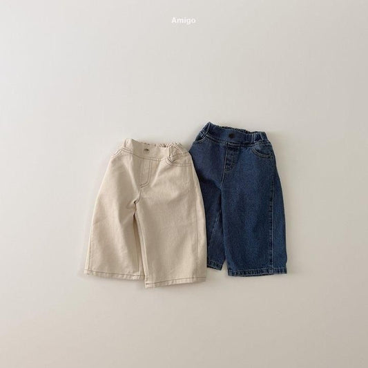 Curved Denim Pants Denim [amigo]（2026AW） 2