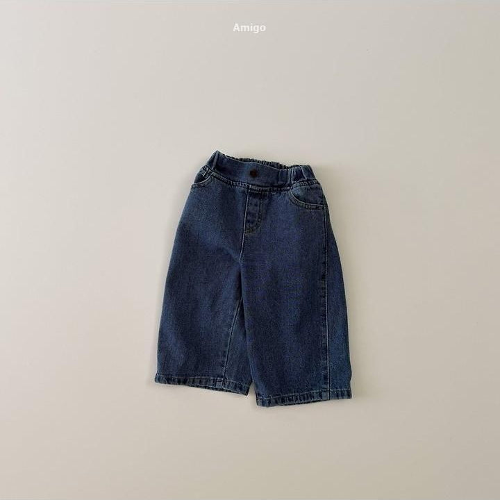 Curved Denim Pants Denim [amigo]（2026AW） 3