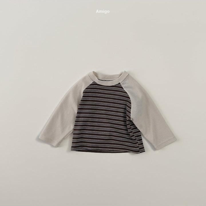 Stripe Raglan [amigo]（2026AW） 3