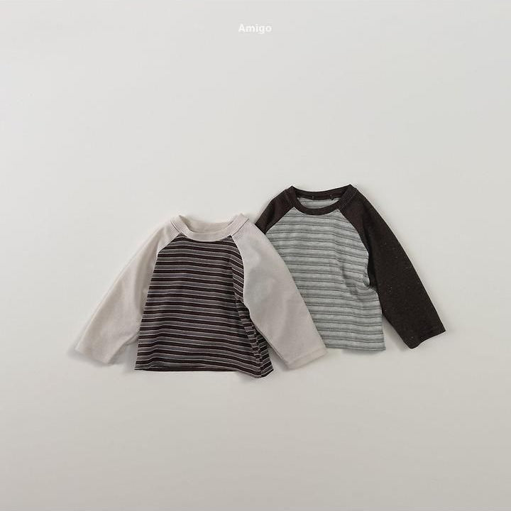 Stripe Raglan [amigo]（2026AW） 5