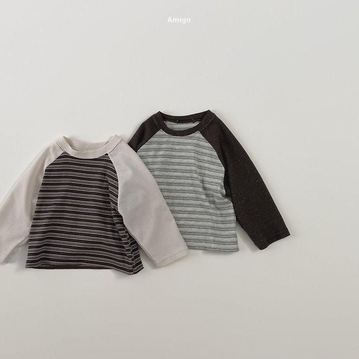 Stripe Raglan [amigo]（2026AW） 6