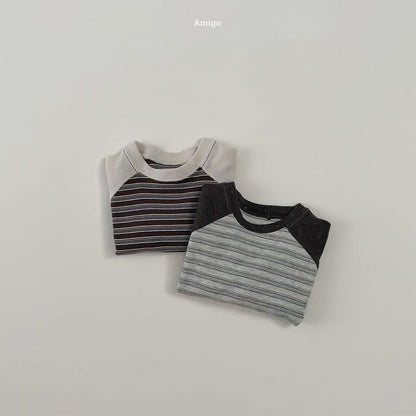 Stripe Raglan [amigo]（2026AW） 7