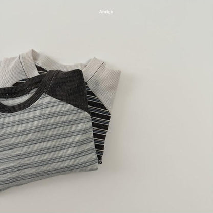 Stripe Raglan [amigo]（2026AW） 8