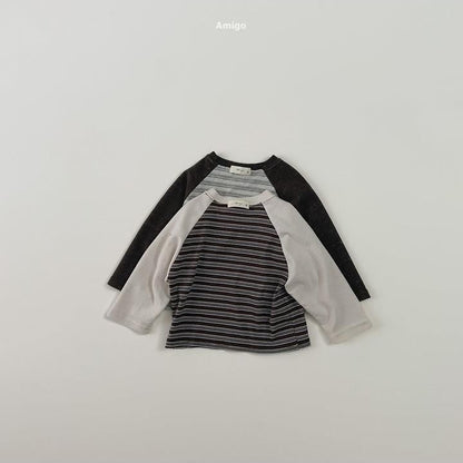 Stripe Raglan [amigo]（2026AW） 13