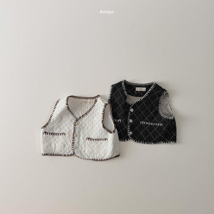 Quilted Mellow Vest [amigo]（2026AW） 2