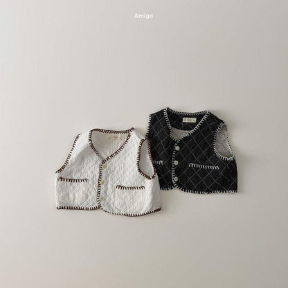 Quilted Mellow Vest [amigo]（2026AW） 2