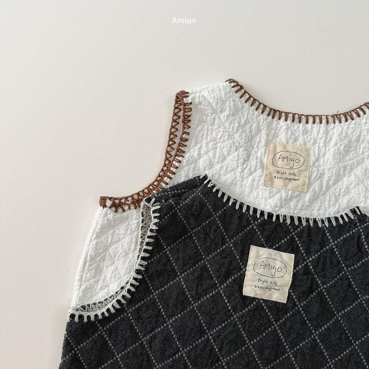 Quilted Mellow Vest [amigo]（2026AW） 6