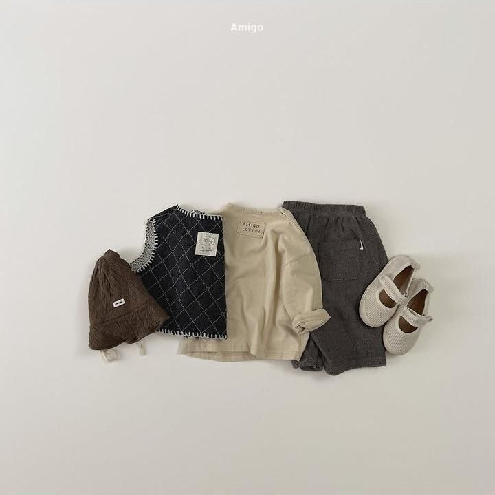 Quilted Mellow Vest [amigo]（2026AW） 16