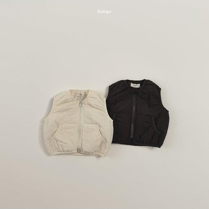 Valen Quilted Vest [amigo]（2026AW） 5
