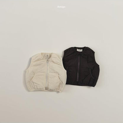 Valen Quilted Vest [amigo]（2026AW） 5
