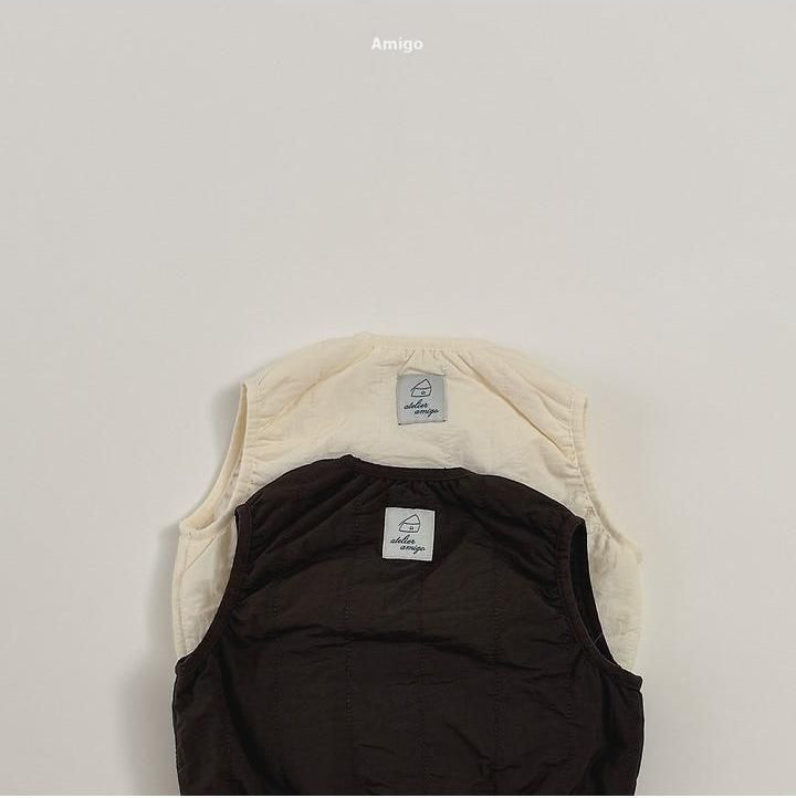 Valen Quilted Vest [amigo]（2026AW） 8