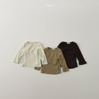 Elly Ribbed Tee [amigo]（2026AW） 2