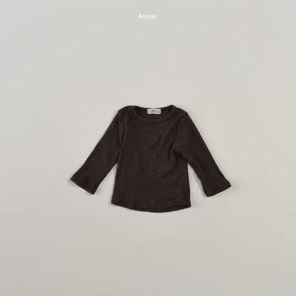 Elly Ribbed Tee [amigo]（2026AW） 3