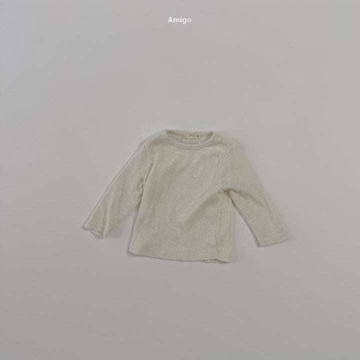 Elly Ribbed Tee [amigo]（2026AW） 5