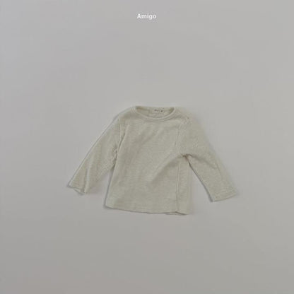 Elly Ribbed Tee [amigo]（2026AW） 5