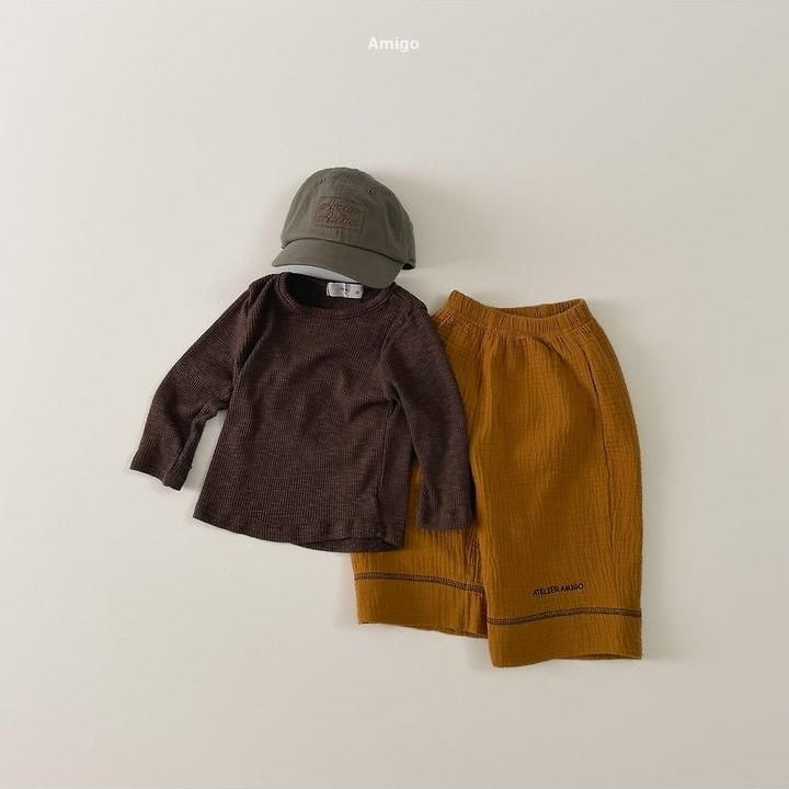 Elly Ribbed Tee [amigo]（2026AW） 17