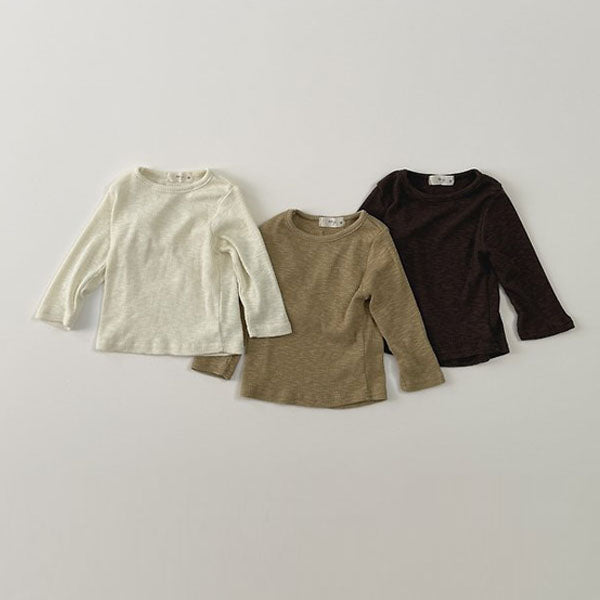 Elly Ribbed Tee [amigo]（2026AW） 1