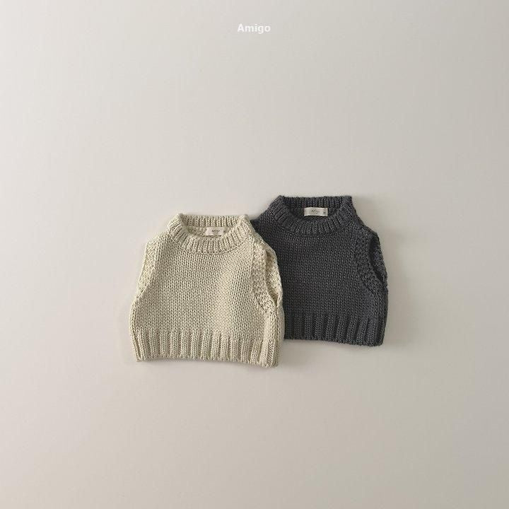 Knit Vest [amigo]（2026AW） 2