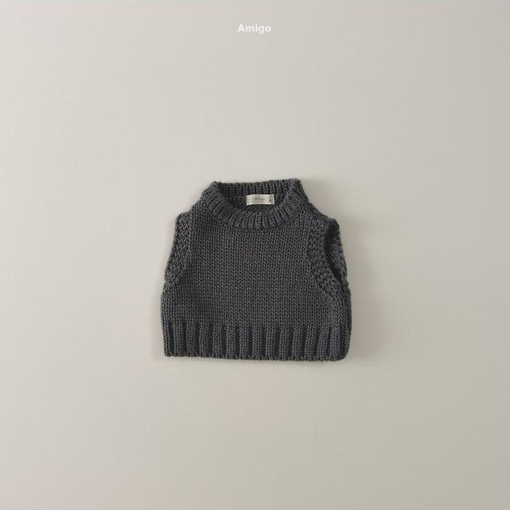 Knit Vest [amigo]（2026AW） 3