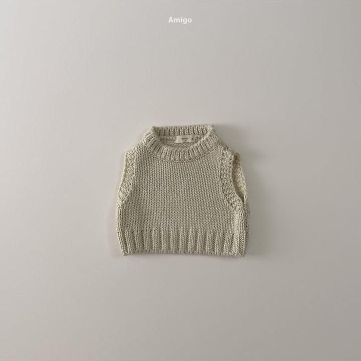 Knit Vest [amigo]（2026AW） 4