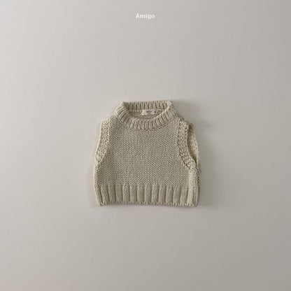 Knit Vest [amigo]（2026AW） 4