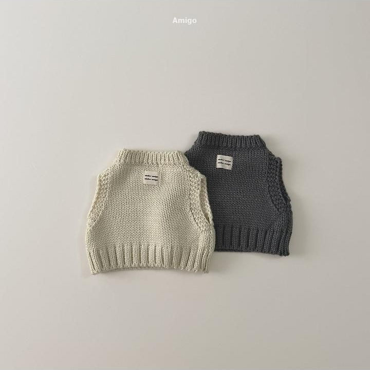 Knit Vest [amigo]（2026AW） 5