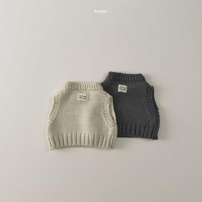 Knit Vest [amigo]（2026AW） 5