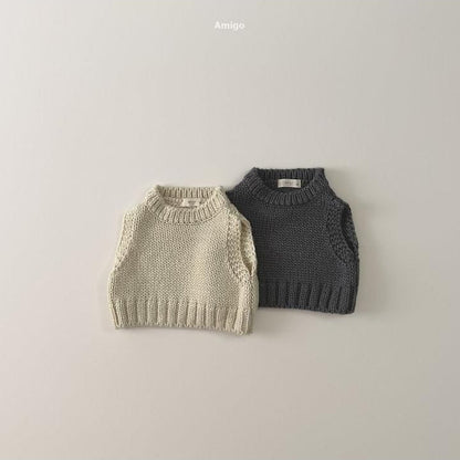 Knit Vest [amigo]（2026AW） 6
