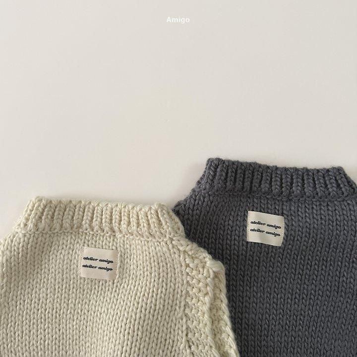 Knit Vest [amigo]（2026AW） 10