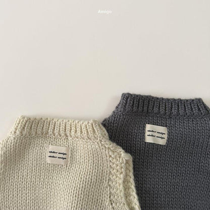 Knit Vest [amigo]（2026AW） 10