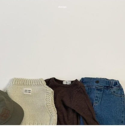 Knit Vest [amigo]（2026AW） 15