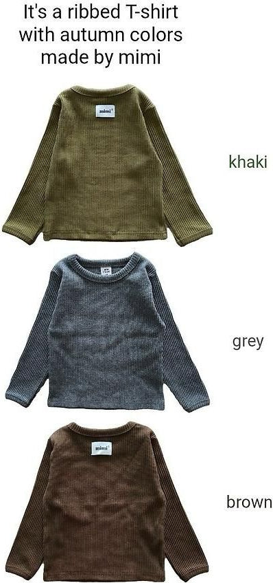 Olive Tee [BYMIMI]（2026AW） 3