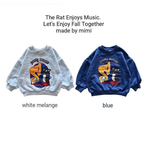 Mouse Sweatshirt [BYMIMI]（2026AW） 1