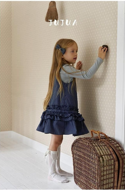 Frill Check Dress [jujua]（2026AW） 5
