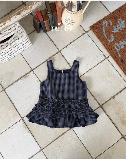 Frill Check Dress [jujua]（2026AW） 12