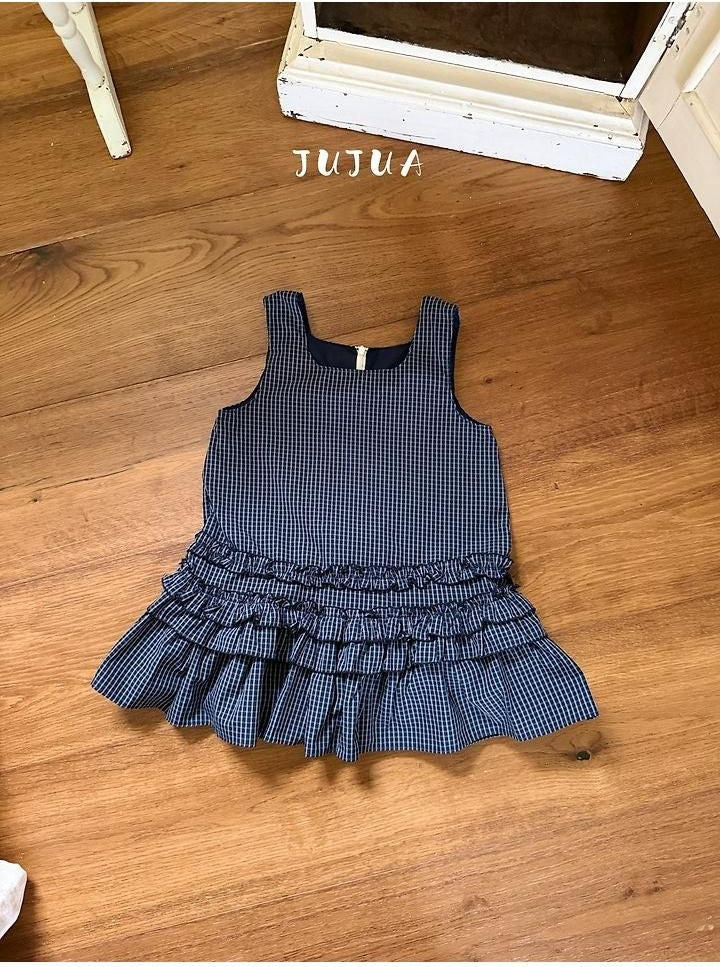 Frill Check Dress [jujua]（2026AW） 13