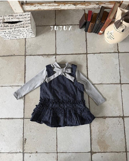 Frill Check Dress [jujua]（2026AW） 14