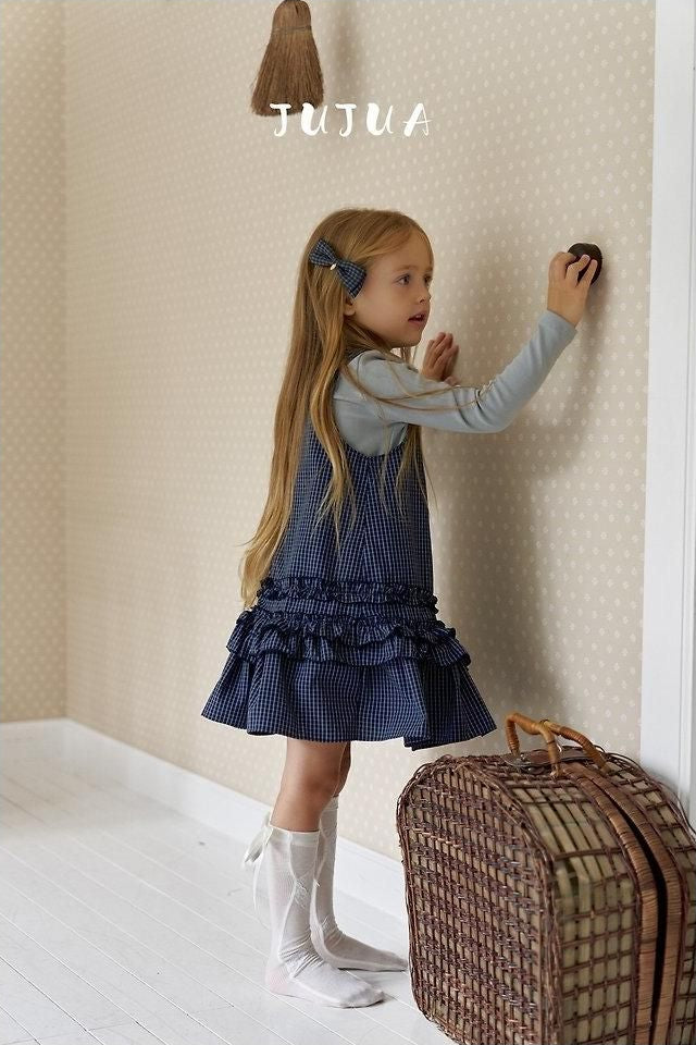 Frill Check Dress [jujua]（2026AW） 18