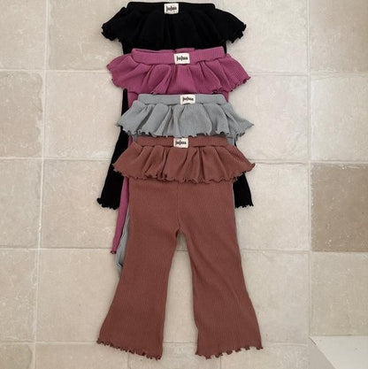 Frill Flare Pants [jujua]（2026AW） 1