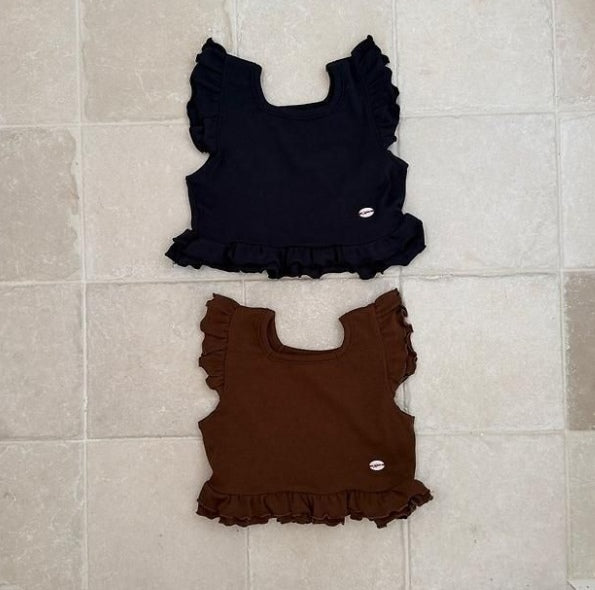 Frill Tank Top Tee [jujua]（2026AW） 1