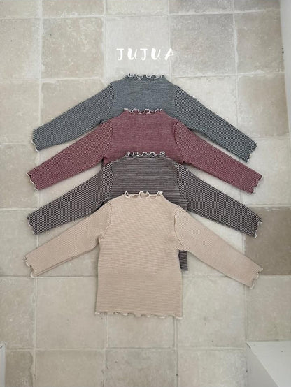 Stripe Turtleneck Tee [jujua]（2026AW） 13
