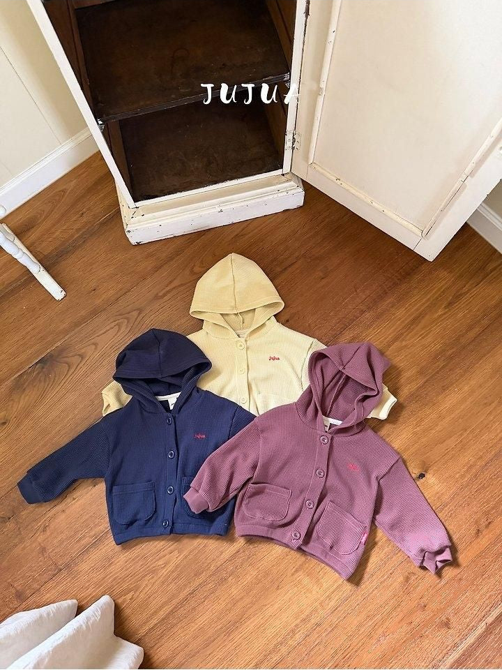 Waffle Hooded Jacket [jujua]（2026AW） 11