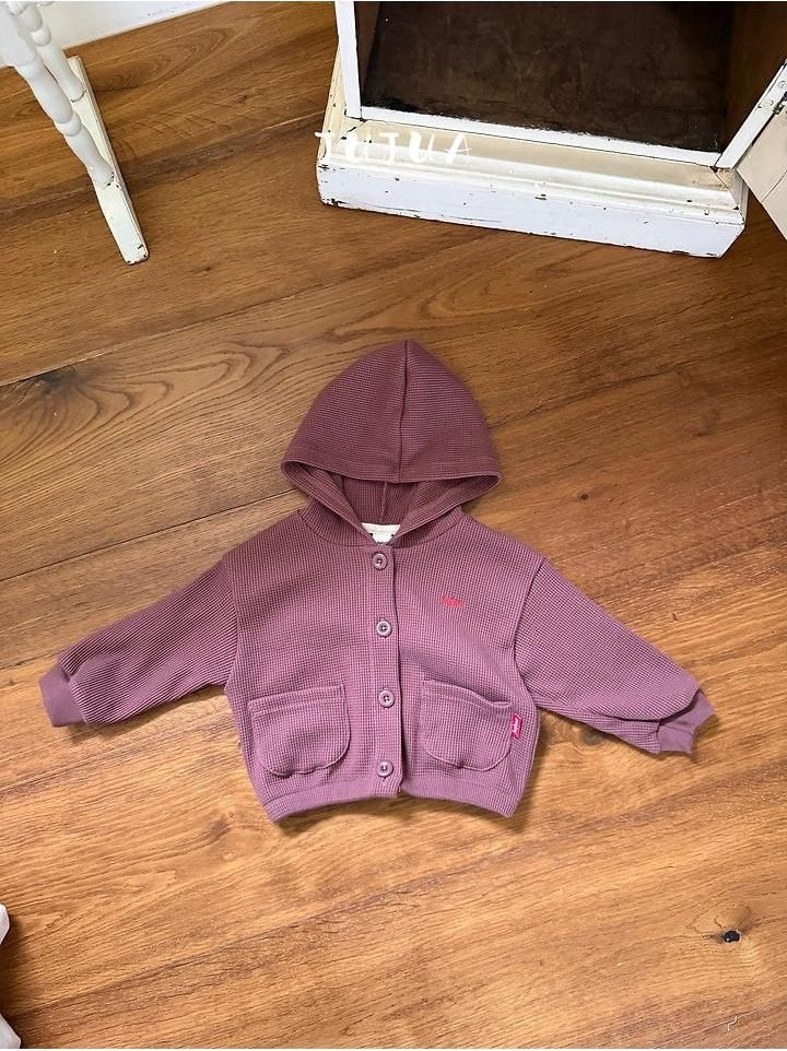 Waffle Hooded Jacket [jujua]（2026AW） 13