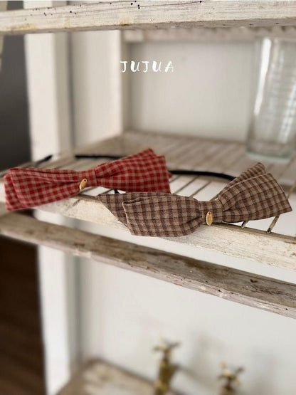 Candy Check Headband [jujua]（2026AW） 3