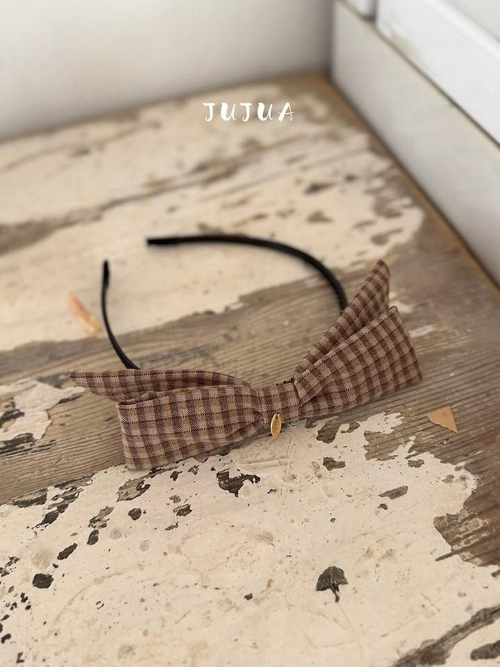 Candy Check Headband [jujua]（2026AW） 5