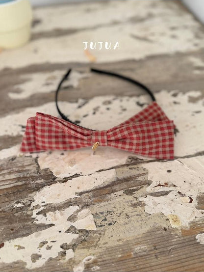 Candy Check Headband [jujua]（2026AW） 6