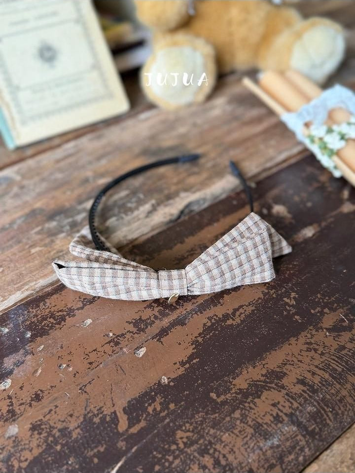 Candy Check Headband [jujua]（2026AW） 7